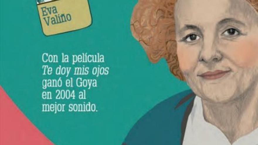 Eva Valiño, una de les primeres caps de so del país