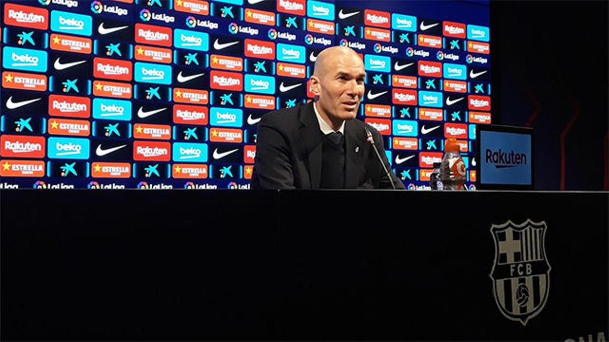 Zidane: "Merecimos un poco más, pero nos ha faltado claridad"
