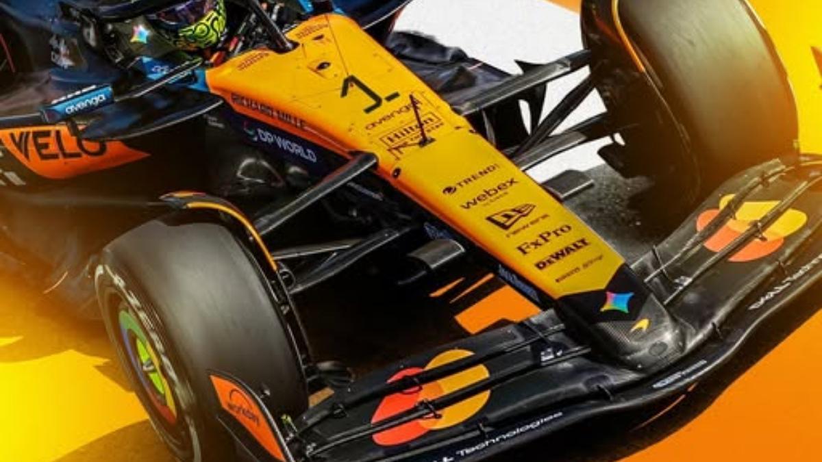 Norris lucirá el 1 de campeón en su McLaren