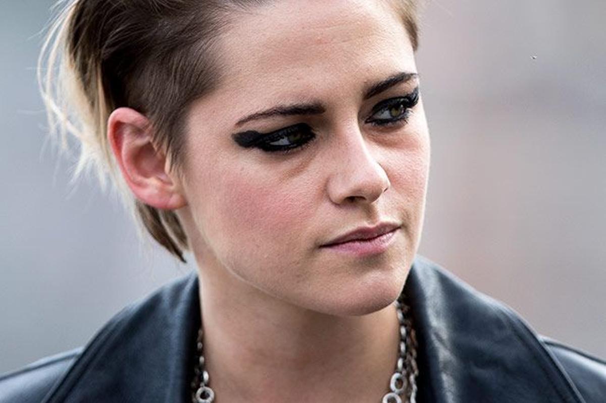 El increíble eyeliner de Kristen Stewart en San Sebastián