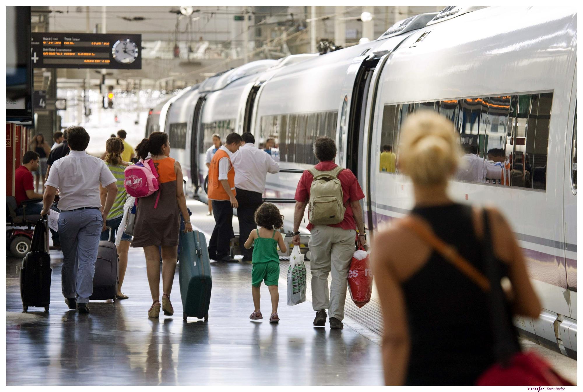 Estación de Chamartín en Madrid.