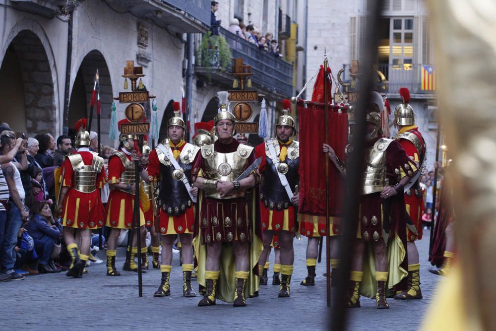 Entrega del pendó dels Manaies de Girona