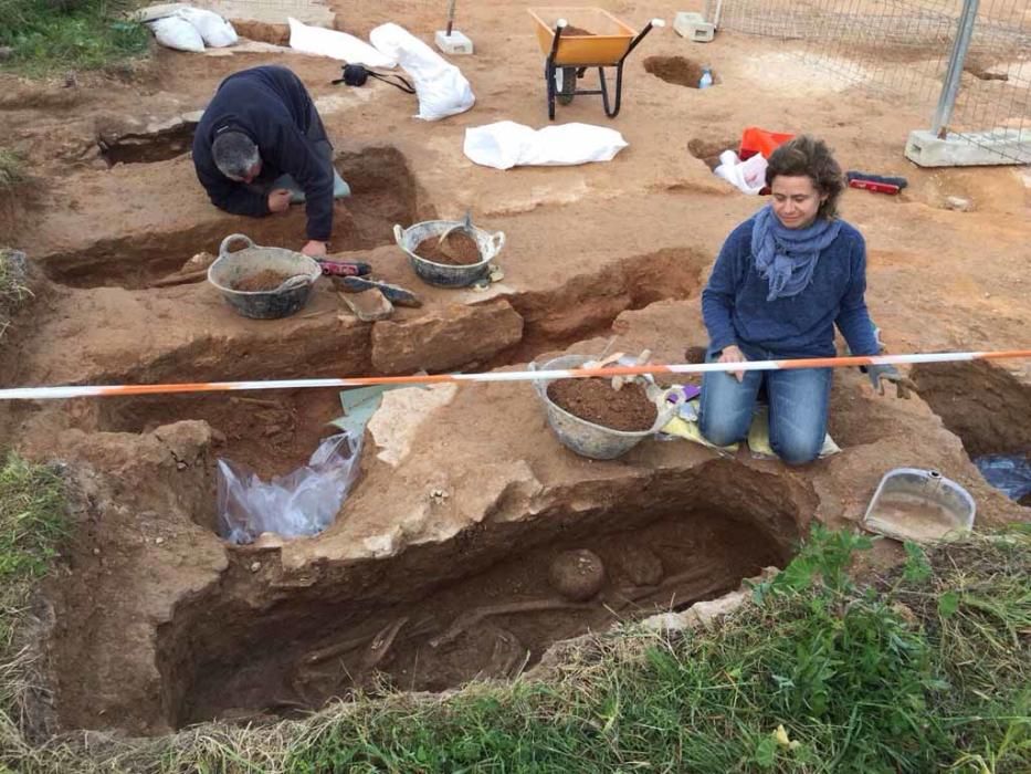 Se trata de una necrópolis familiar que podría tener hasta doce fosas