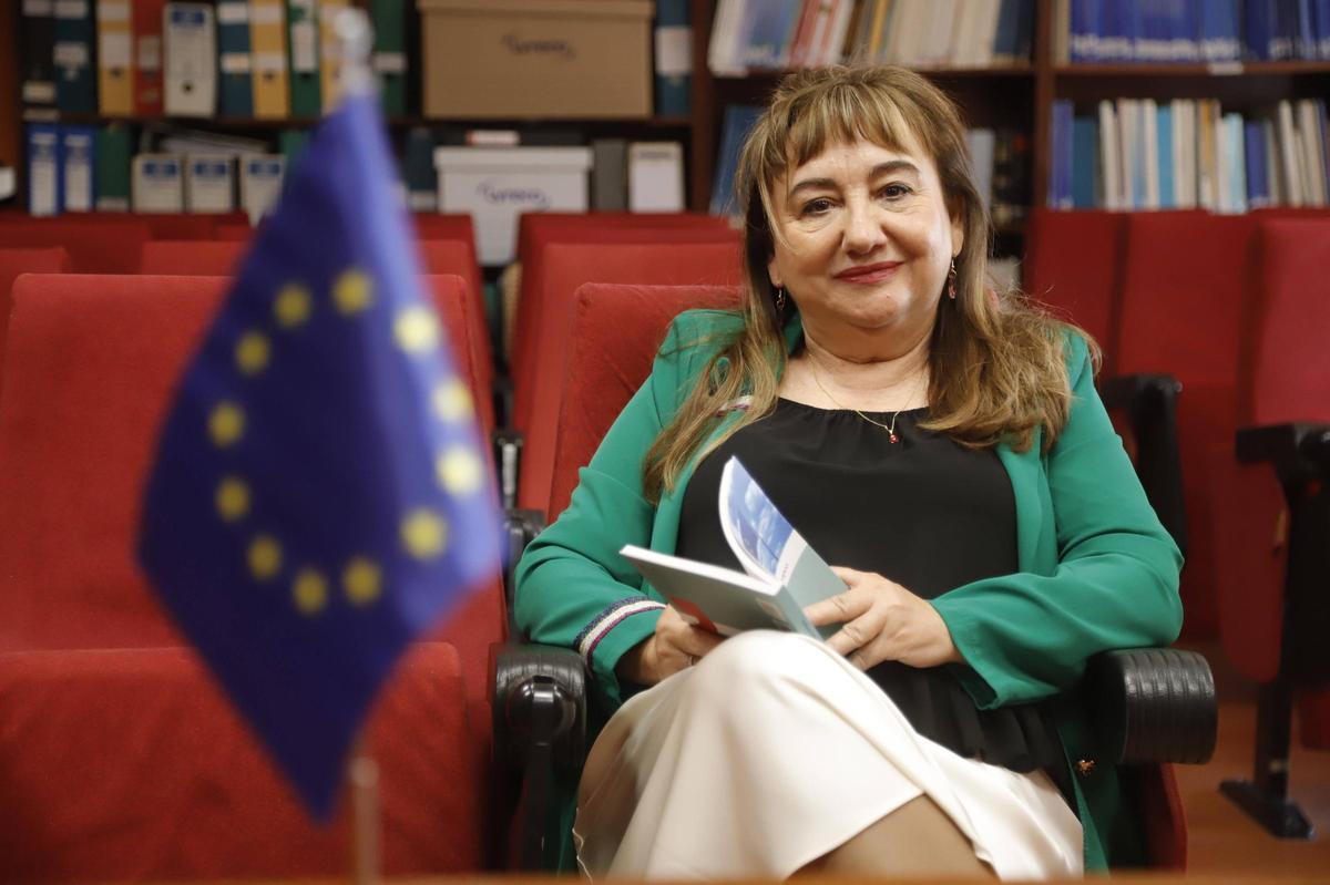 La directora del Centro de Documentación Europea de la Universidad de Córdoba, Magdalena Reifs.