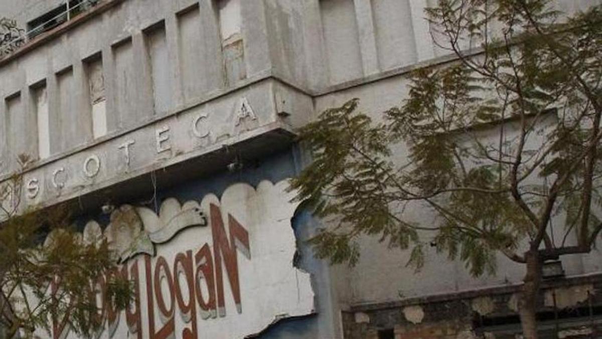 La antigua discoteca de Bobby Logan lleva abandonada más de 30 años.