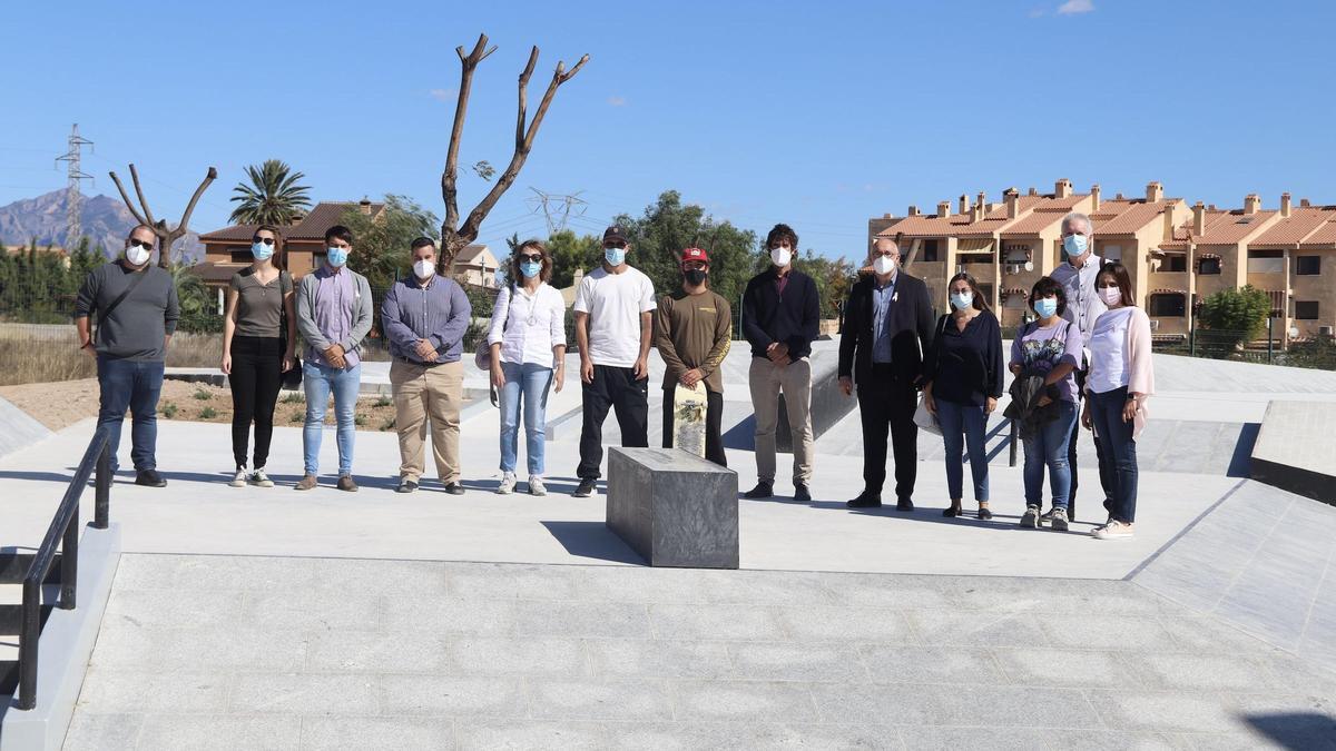 Inauguran el parque de skate de San Vicente