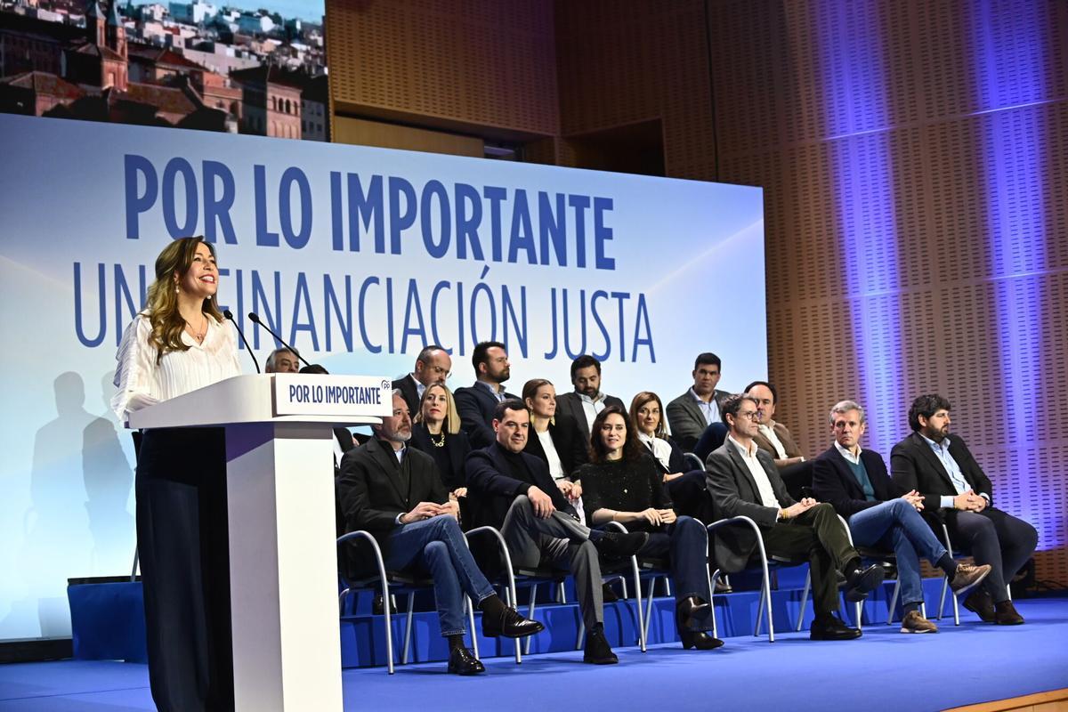 Els barons del PP firmen una declaració amb una proposta de finançament autonòmic