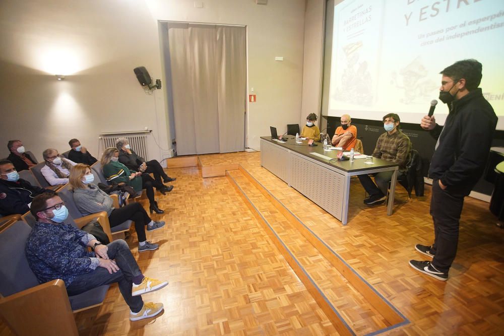 Presentació del nou llibre d'Albert Soler, «Barretinas y Estrellas»