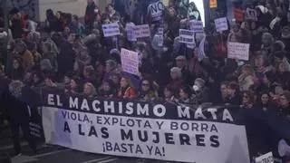 Redondo se estrena en un 25-N que vuelve a mostrar las discrepancias dentro del feminismo