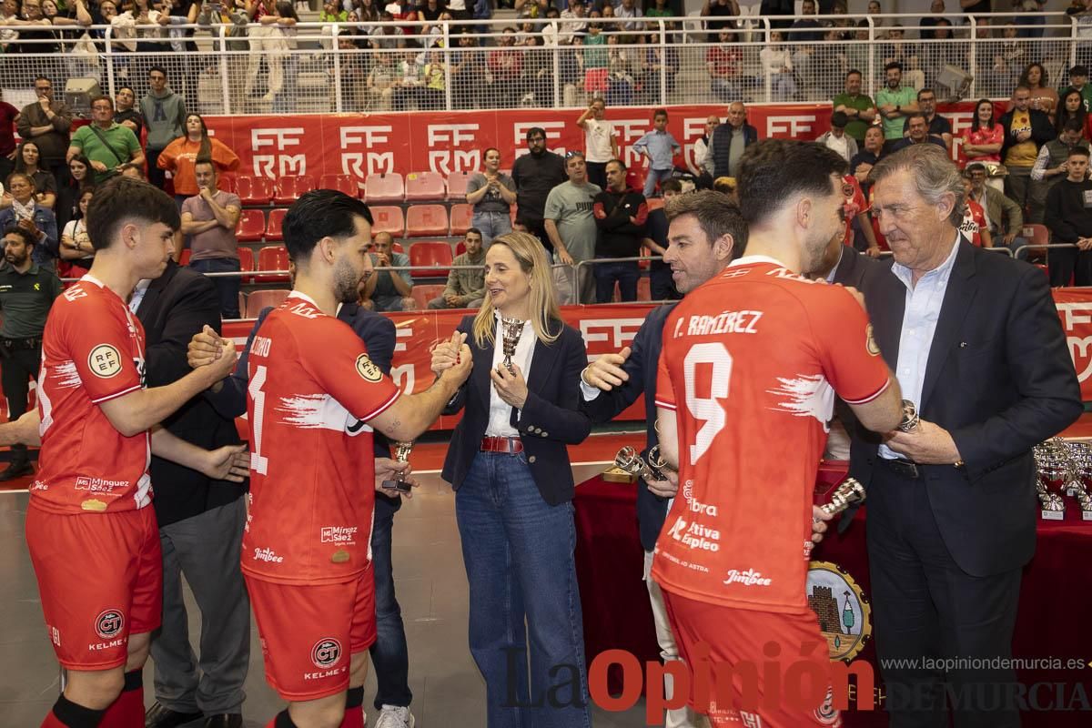 Así se vivió en Cehegín la final de la Copa Presidente de Fútbol Sala
