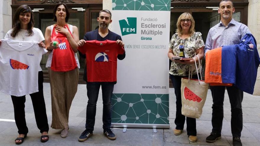 Presentació del &quot;Mulla&#039;t per l&#039;esclerosi múltiple&quot; a Girona