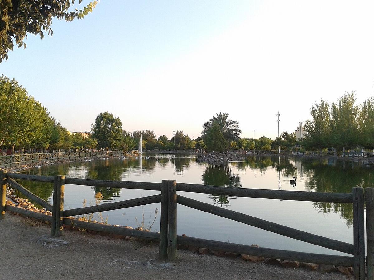 Parque Municipal de las Albercas en Don Benito.