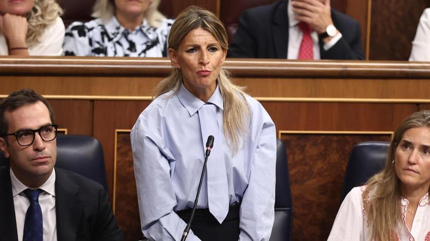 CEUTA MIGRANTES MARRUECOS | Intenso rifirrafe entre Yolanda Díaz y una diputada del PP a cuenta de Ceuta
