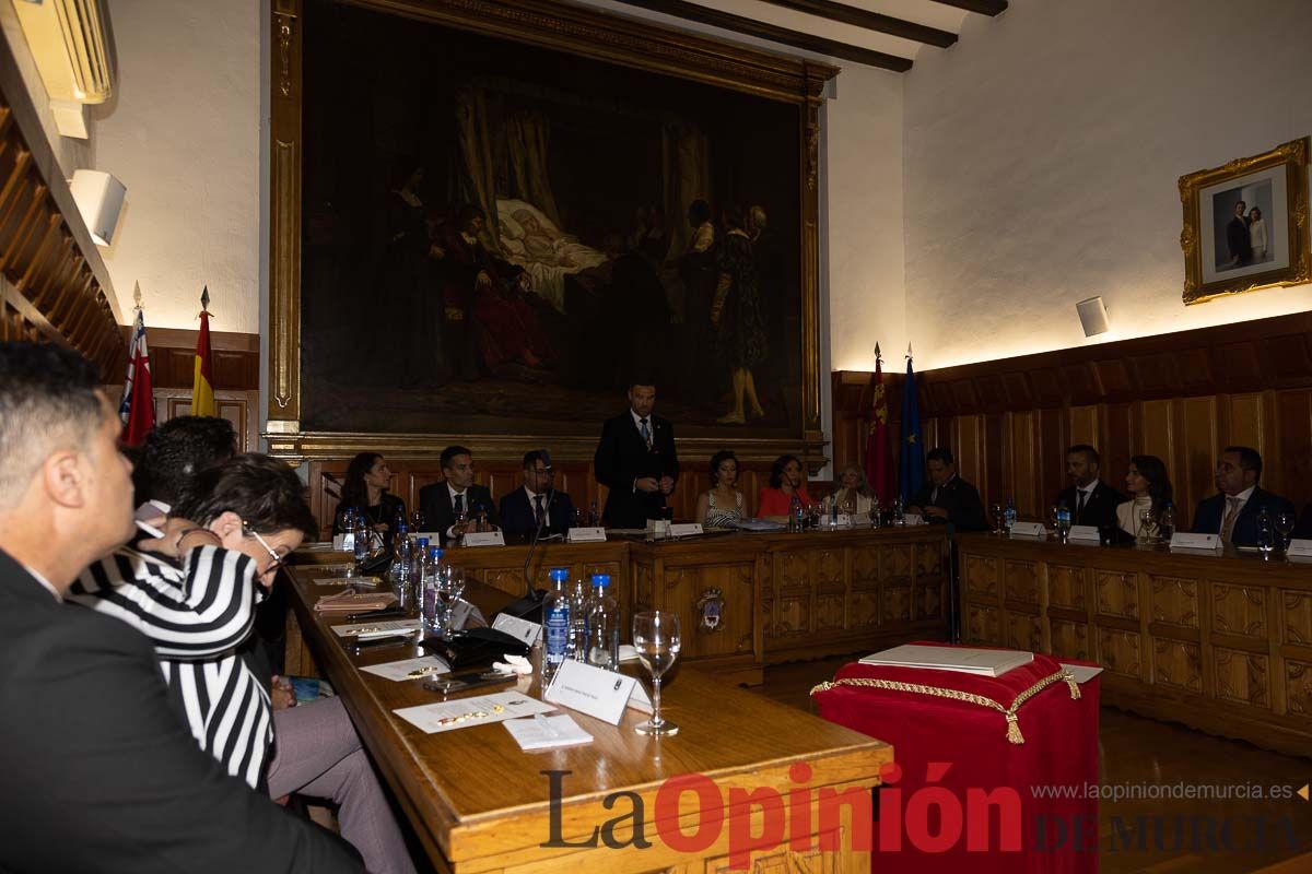 Pleno de investidura en el Ayuntamiento de Caravaca