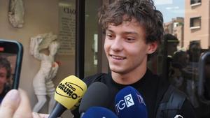 Bologna, Italia - Cronaca - 18 Giugno 2025 - il pilota di Formula 1 Kimi Antonelli alluscita dallesame di maturit  - (Photo Michele Nucci / LaPresse) News - Bologna, Italy - June 18, 2025 - Formula 1 driver Kimi Antonelli after his final exams - (Photo Michele Nucci / LaPresse)