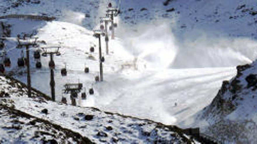 Canons de neu a Sierra Nevada