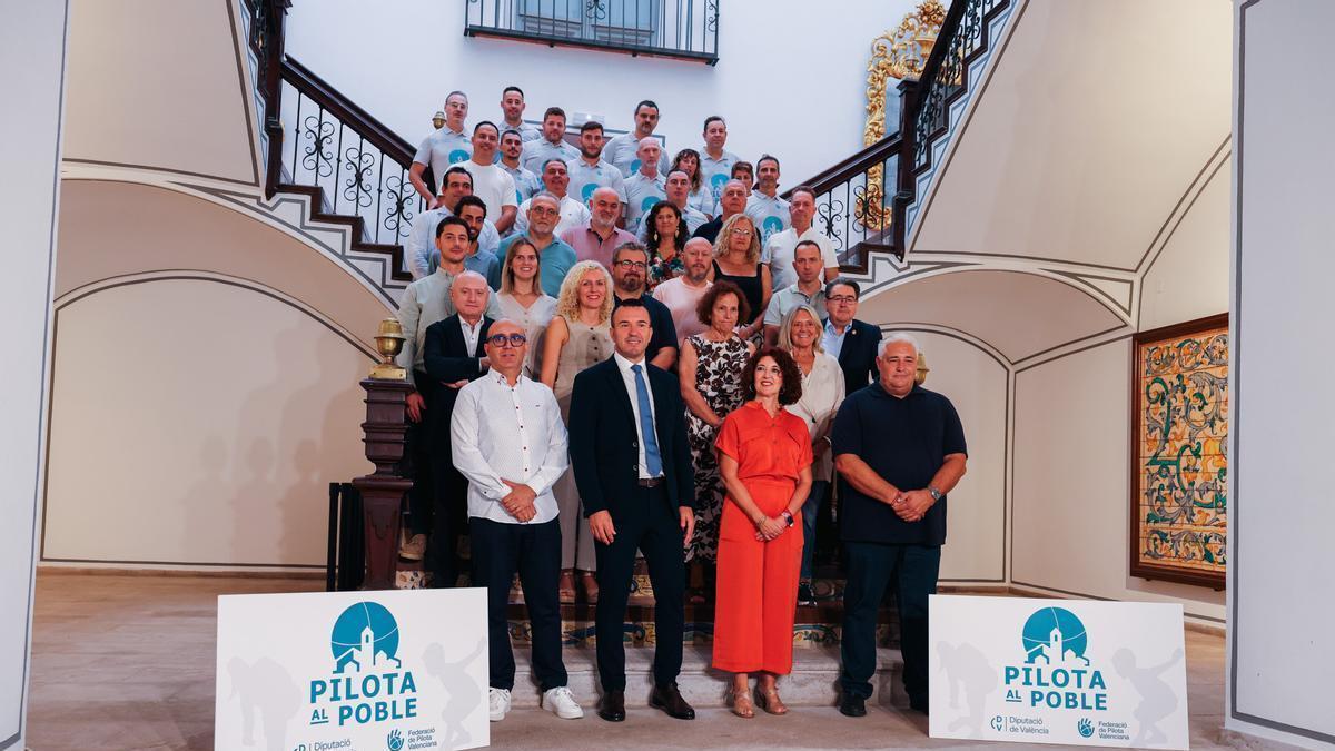 La Diputació i la Federació de Pilota impulsen ‘Pilota al Poble’