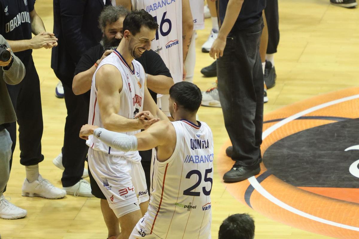El Obradoiro asciende y convierte Sar en una fiesta de ACB