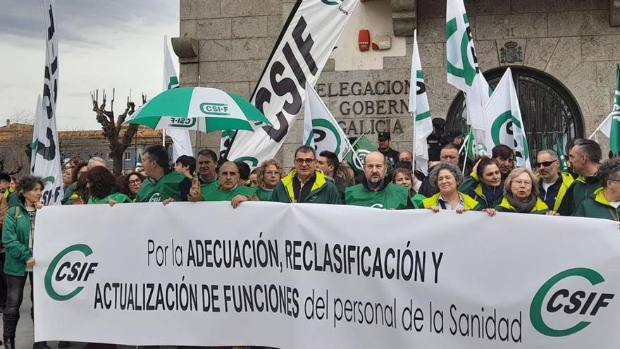 Protesta contra el “deterioro” de servicios sanitarios