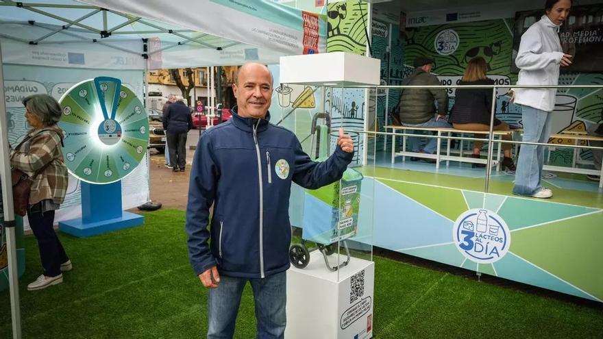El 'roadshow' de los lácteos hace parada en Badajoz