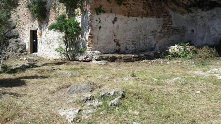 La ermita de Santa Marta de Cullera, tras la limpieza.