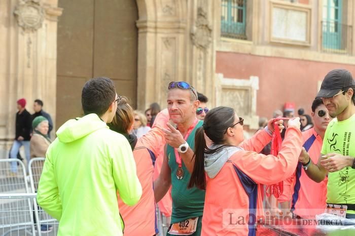 Maratón de Murcia: llegadas (V)