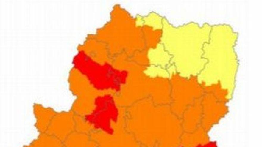 Prealerta roja por incendios en varios puntos de las 3 provincias aragonesas