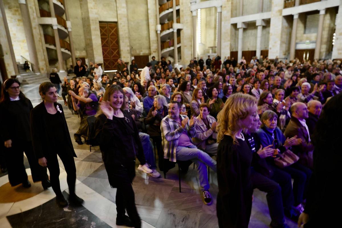"Dulces Suaños" en la iglesia de la Laboral, en imágenes