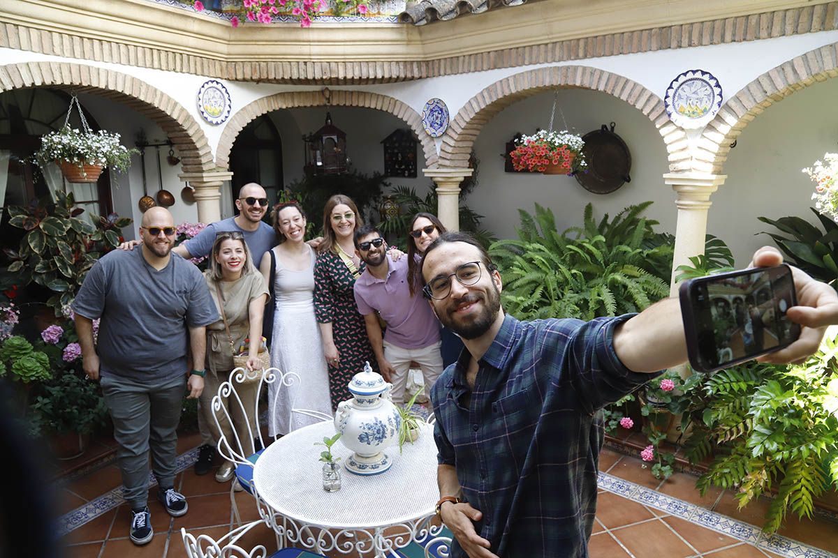Muchos visitantes en el último día de patios