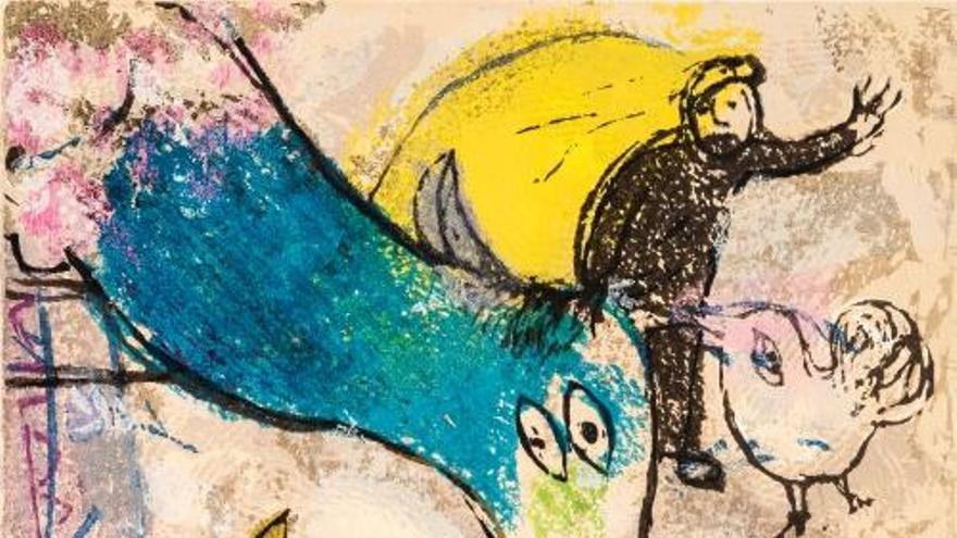 La Fundación Barrié inaugura en marzo una exposición de obra gráfica de Marc Chagall