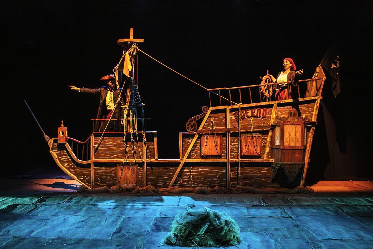 'La reina Pirata', representación teatral.