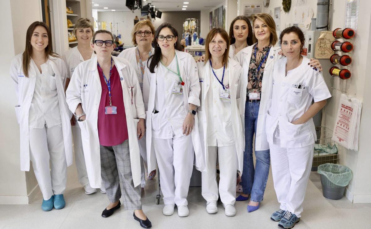 El hospital de día de Oncohematología de Cabueñes, un refugio frente al cáncer