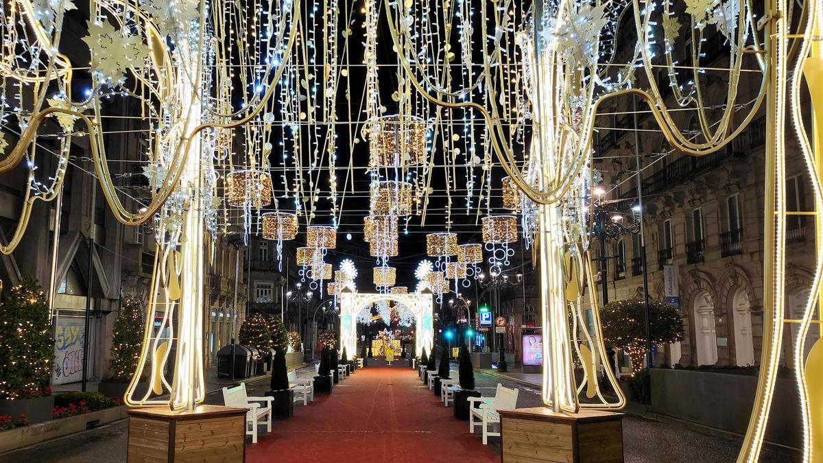 Bosque de Navidad en Policarpo Sanz