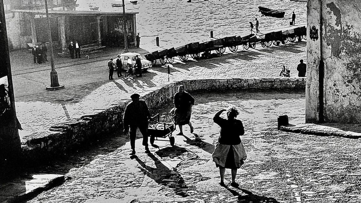 La Cuesta del Cholo, en una foto tomada en 1964 por Manuel José García Muñiz.