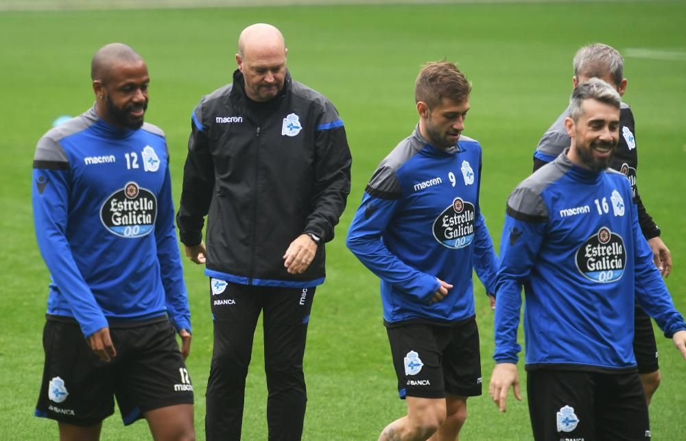 El técnico estará pendiente de la evolución del argentino Fede Cartabia para decidir si le mantiene en el once.