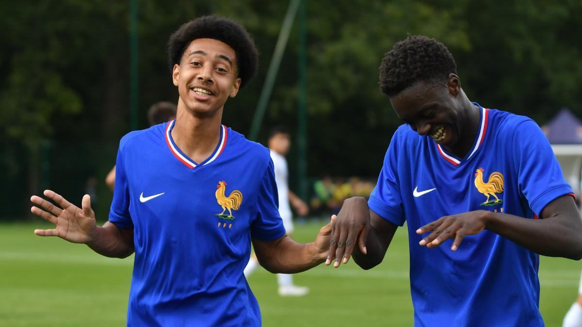 Djylian N'Guessan, de la cantera del ASSE, en la Selección francesa