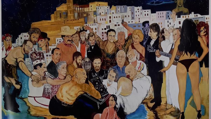 ‘Myths &amp; misfits’, «una alegoría del nacimiento de la noche ibicenca»