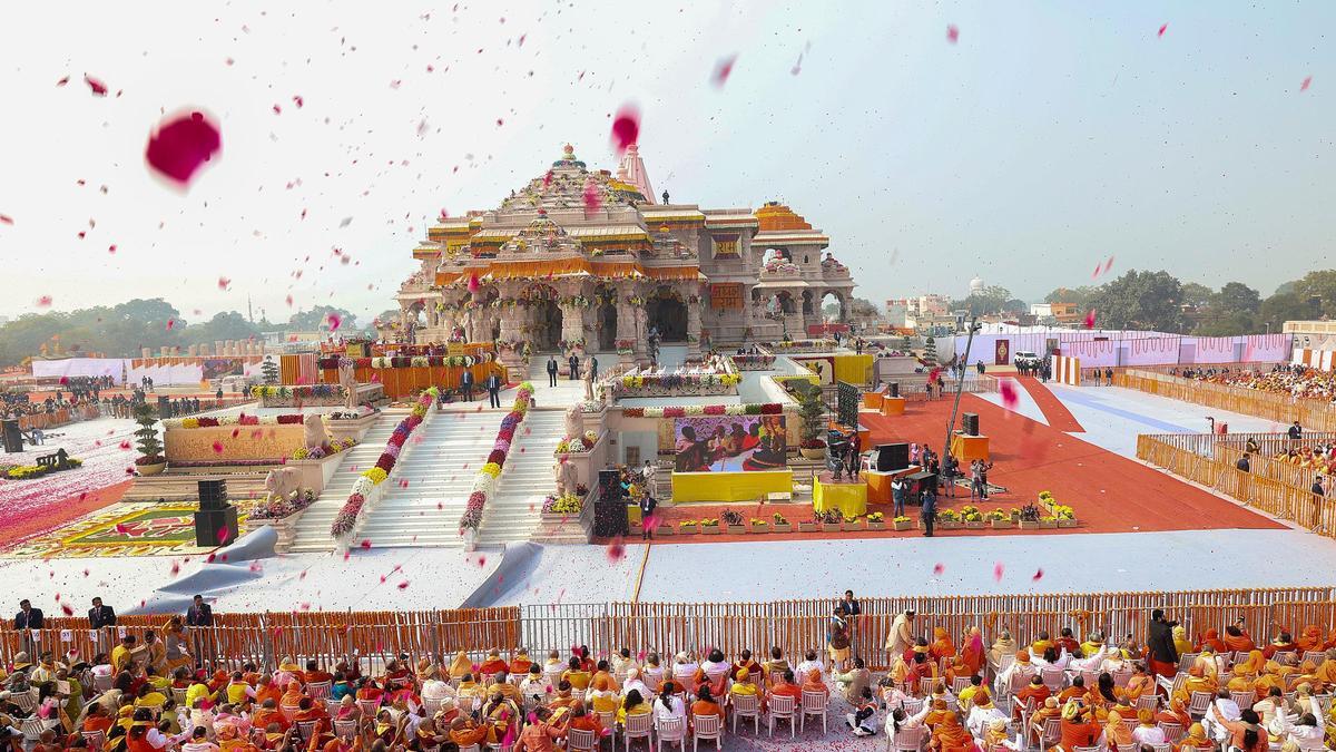 India inaugura el templo de Lord Ram en Ayodhya