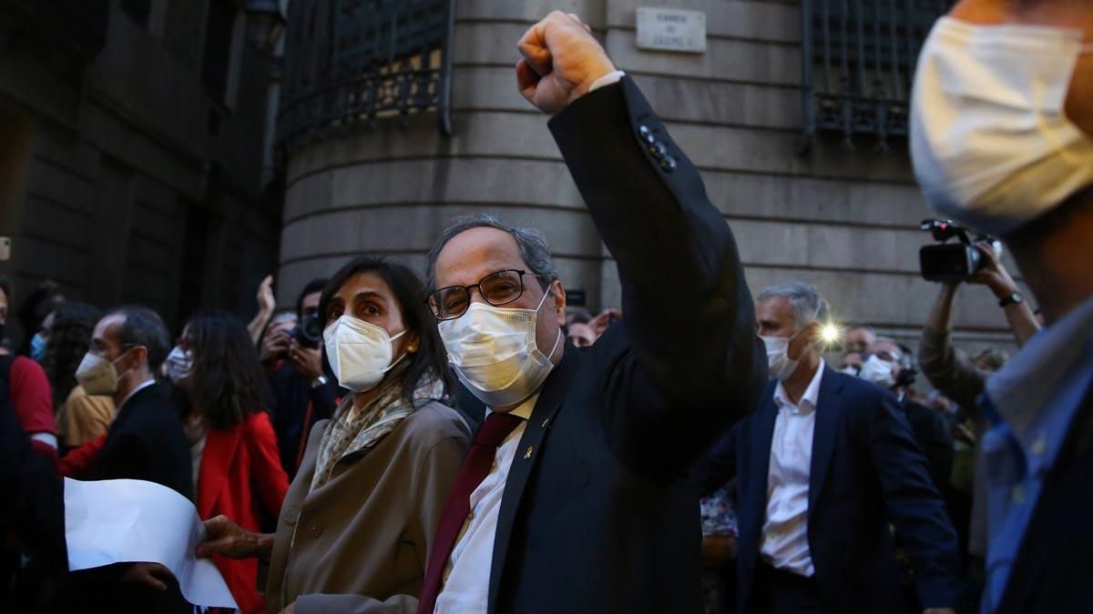 Quim Torra presenta un recurso de amparo ante el Constitucional