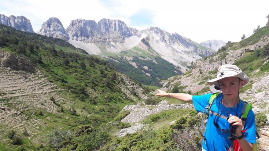 En una de les excursions que el van preparar per a fites més importants, pocs  anys després.l