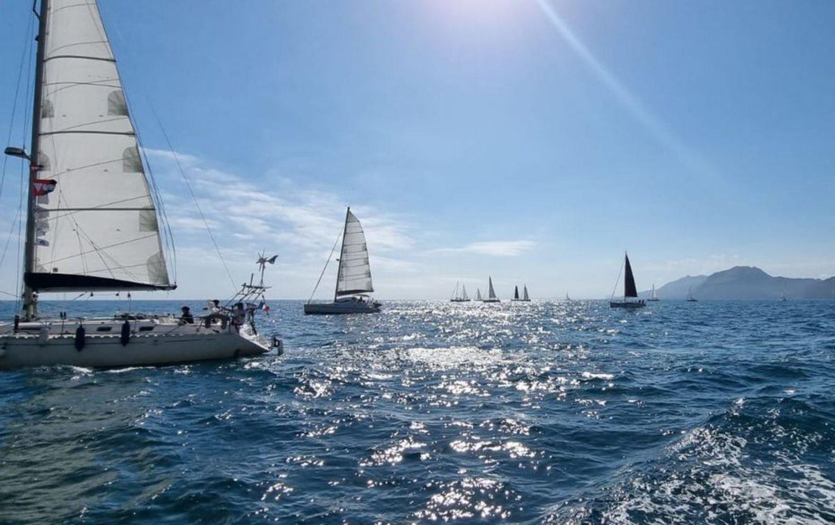 Más cien navegantes llegan a Vilagarcía para promocionar “El Camino a vela”