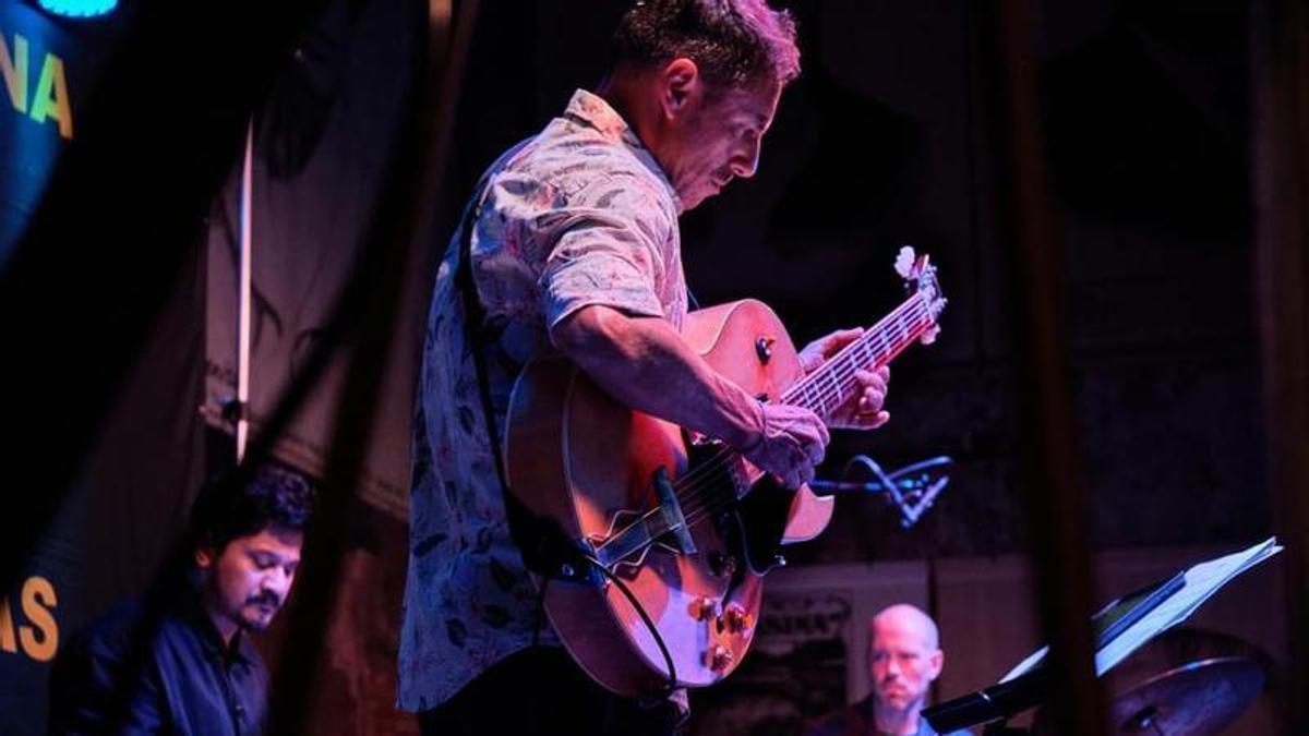 El trío «AKNOT», que actúa en el Auditorio el jueves.