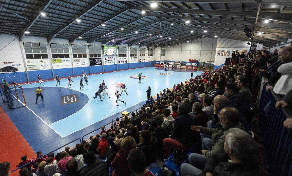 Imagen del derbi de la primera vuelta