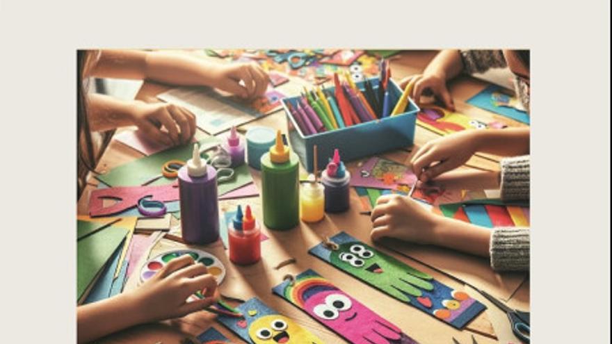 Libro y lectura: Taller de monstres de colors