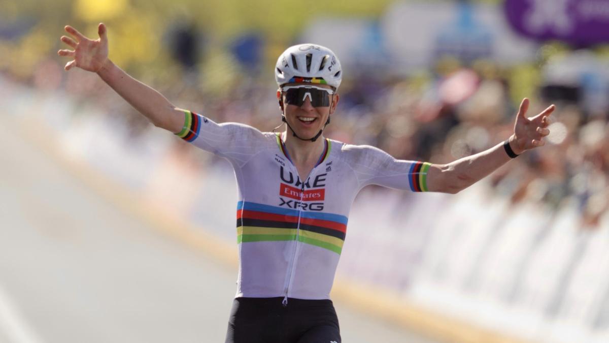 Pogacar firma otra obra maestra en Flandes