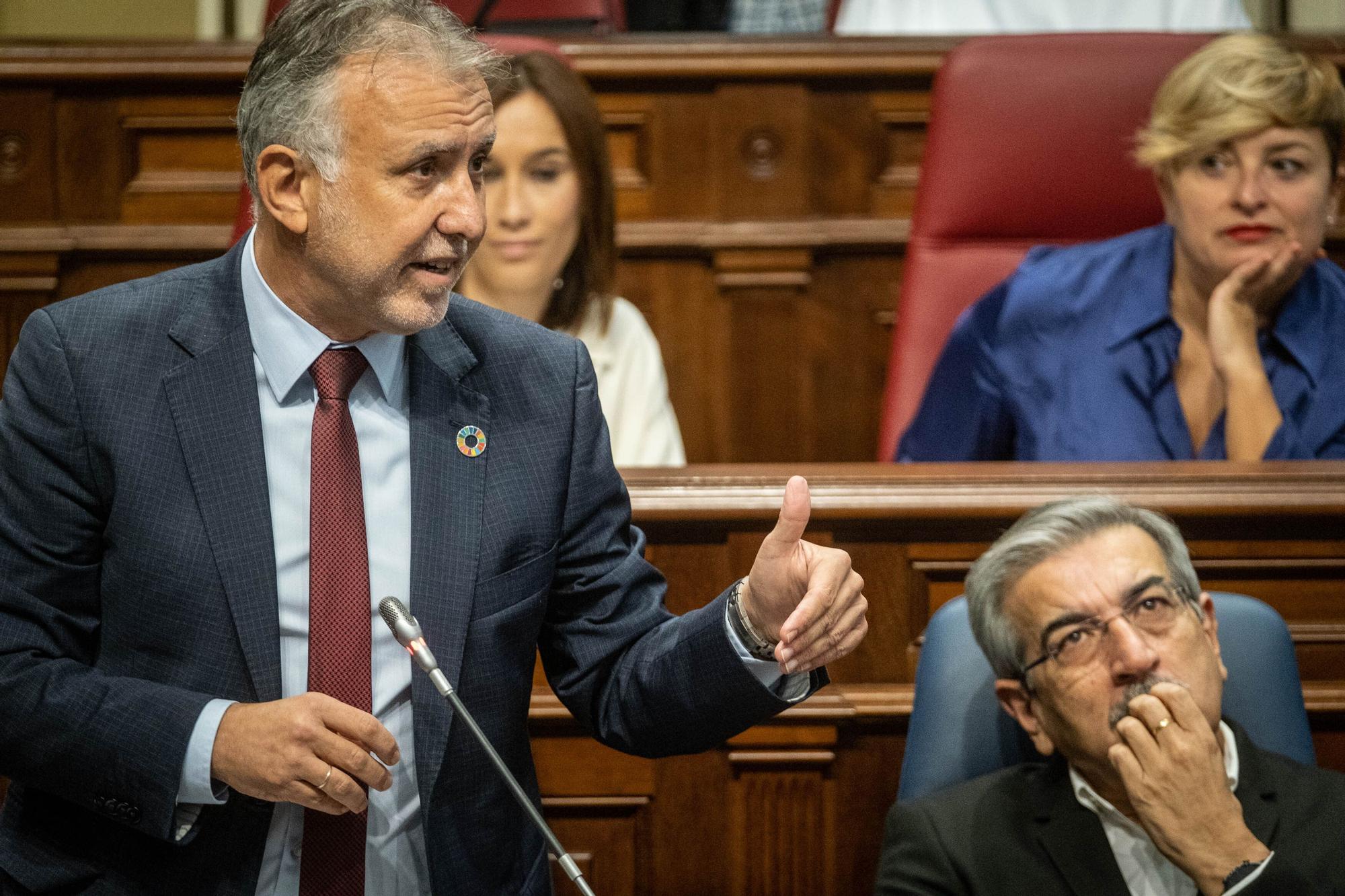 Pleno del Parlamento de Canarias (9/11/22)