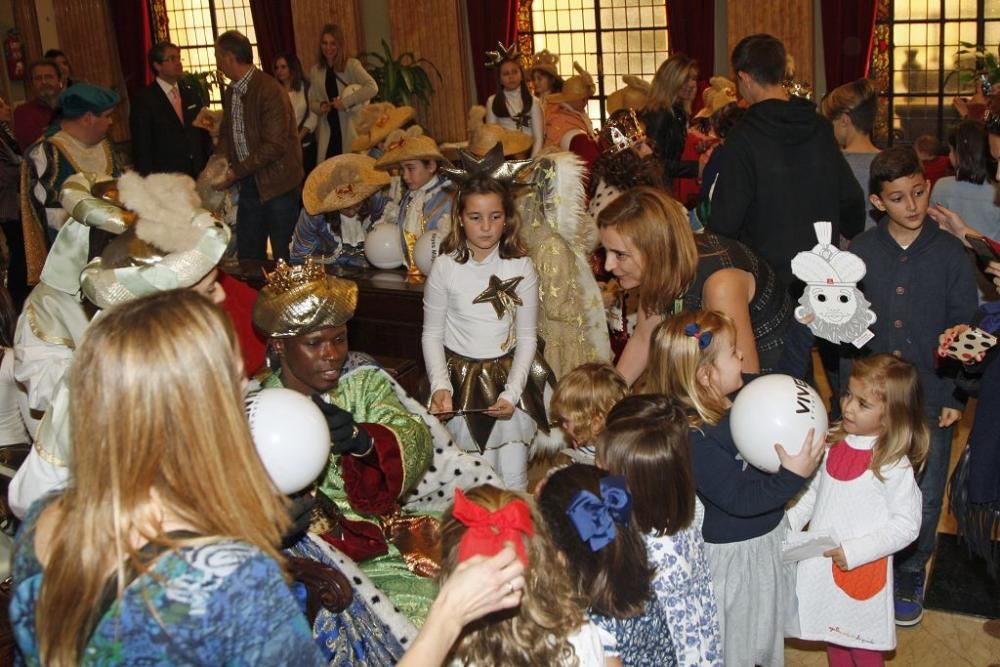 Auto de Reyes Magos en el Ayuntamiento de Murcia