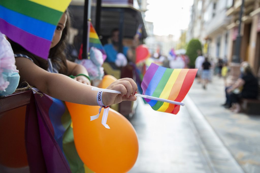 Marcha del colectivo LGTBI+ en Cartagena.