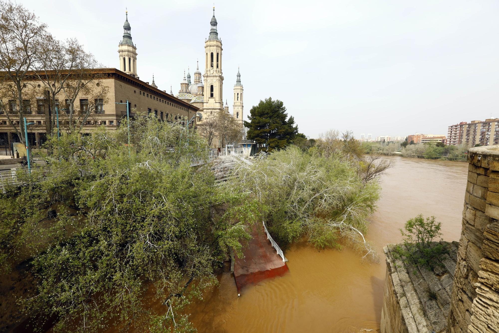 Crecida del río Ebro