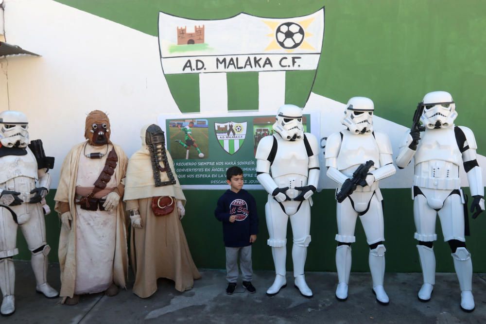 Málaga hace piña para recaudar fondos para la familia de Younes, el juvenil del Malaka fallecido la semana pasada tras jugar un partido